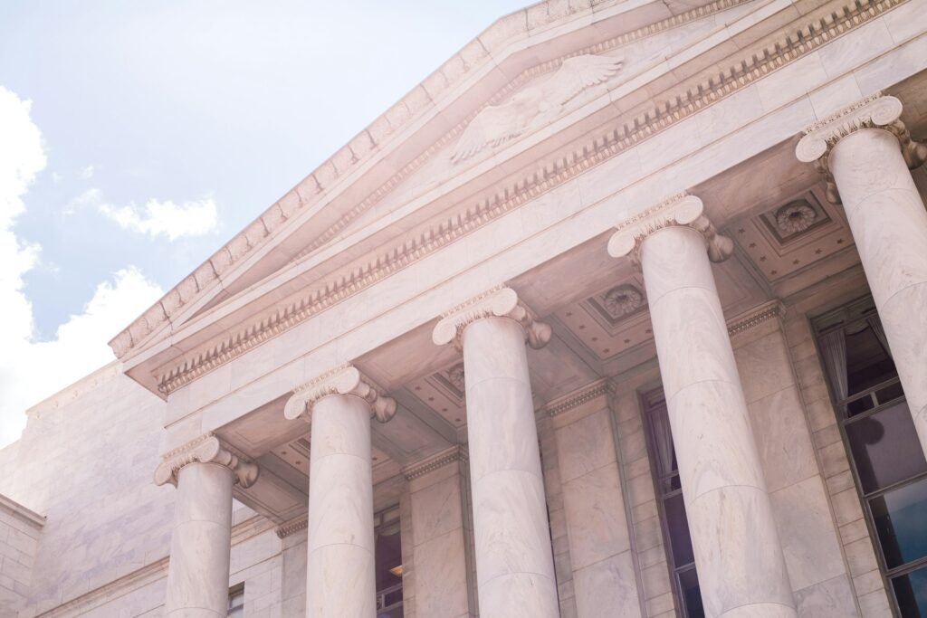 White columned government building in Washington, where the FDA formaldehyde ban must pass federal rulemaking